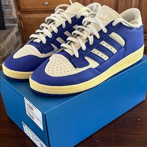 Adidas CENTENNIAL 85 Lucid Blue, Cloud White Mens UK 10.5/US 11